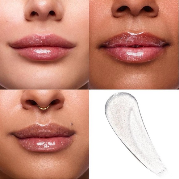 Stila NIB Heaven's Dew Gel Lip Oil Moondust - Picture 4 of 4